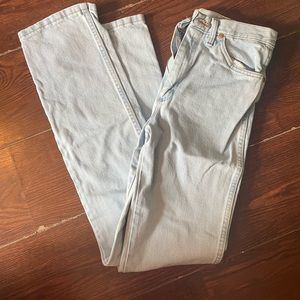 wrangler cowboy cut slim jeans